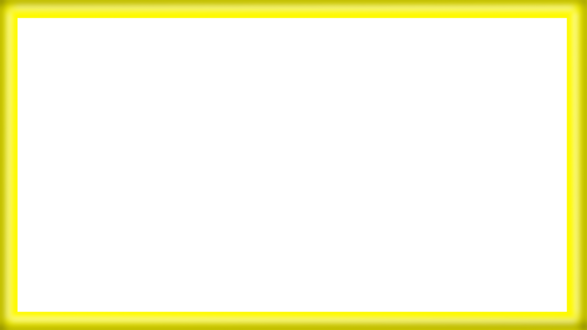 Yellow Plastic Rectangle Video Border Frame